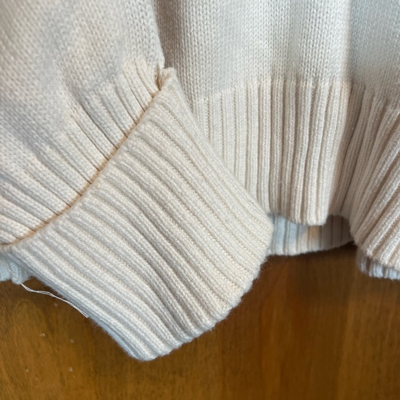 Abercrombie & Fitch Notch Neck Sweater - Picture 6 of 9